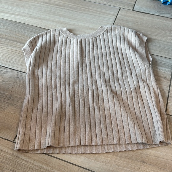 Sincerely jules knit casual wear set beige color size small - Picture 2 of 3